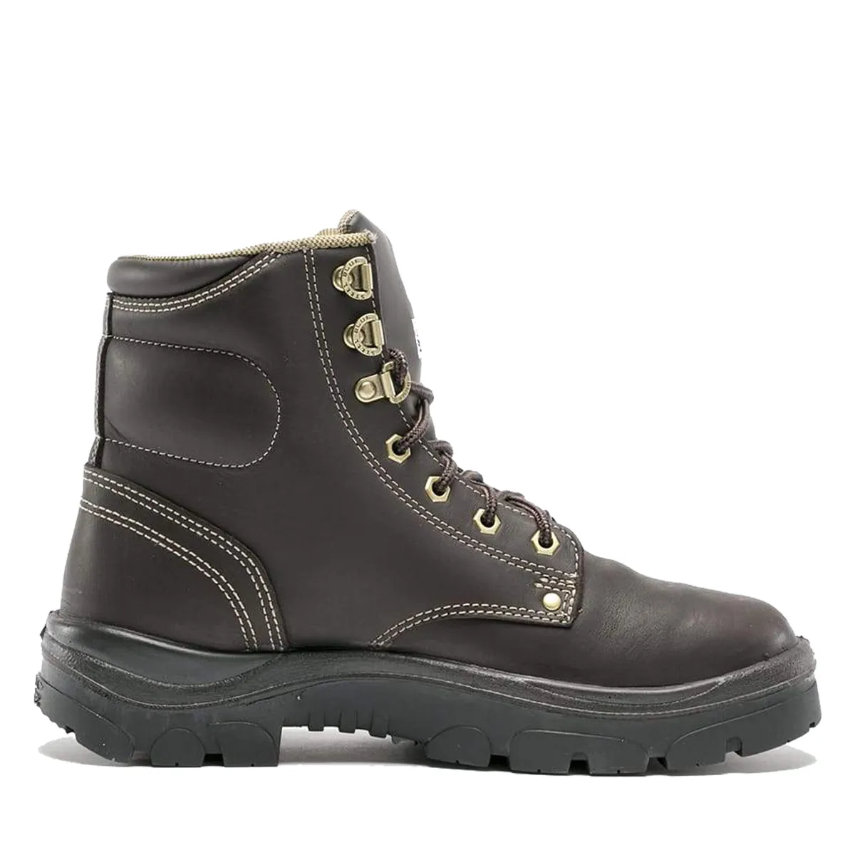 Steel Blue Lace Up Argyle Boot 312102