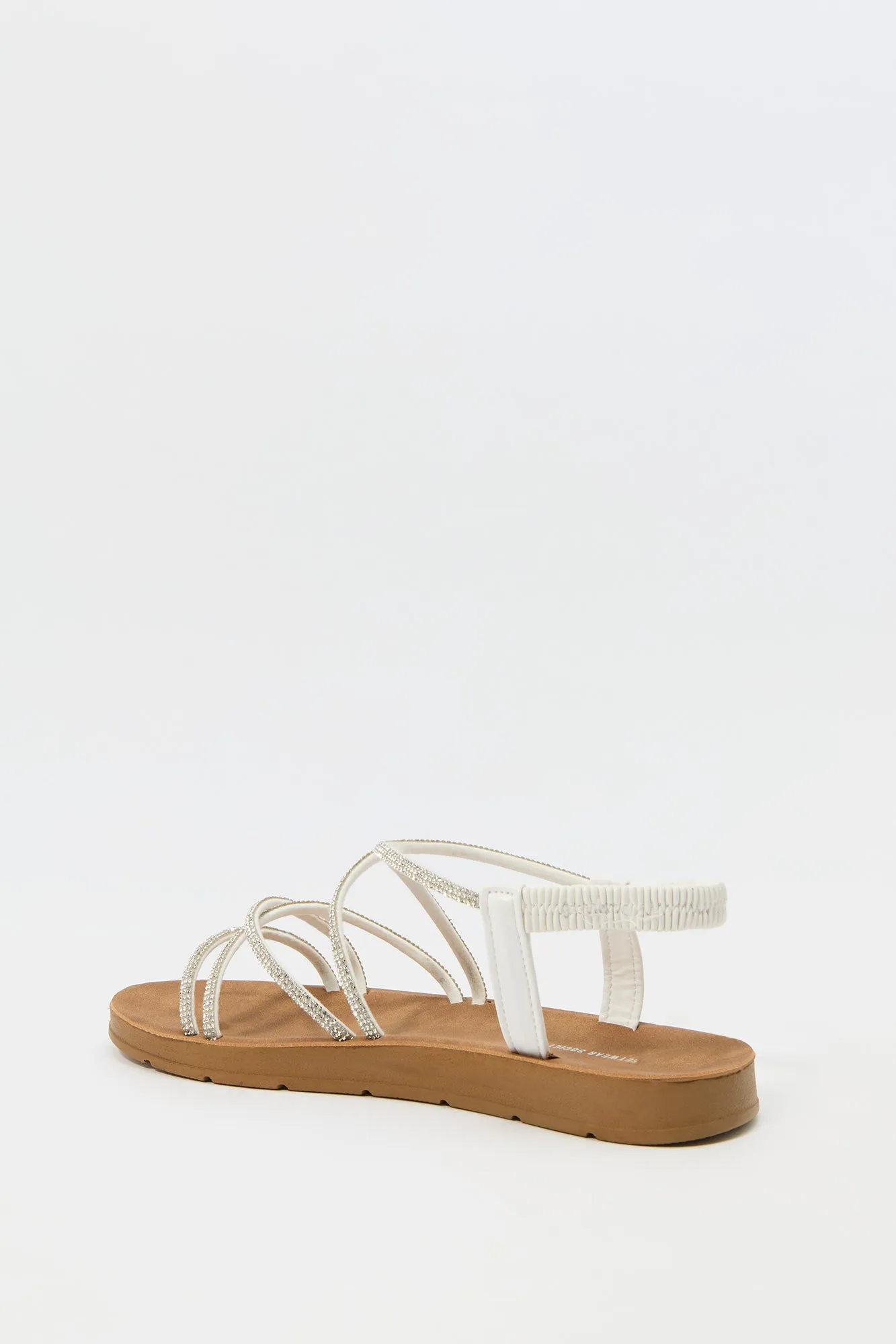 Strappy Rhinestone Sandal