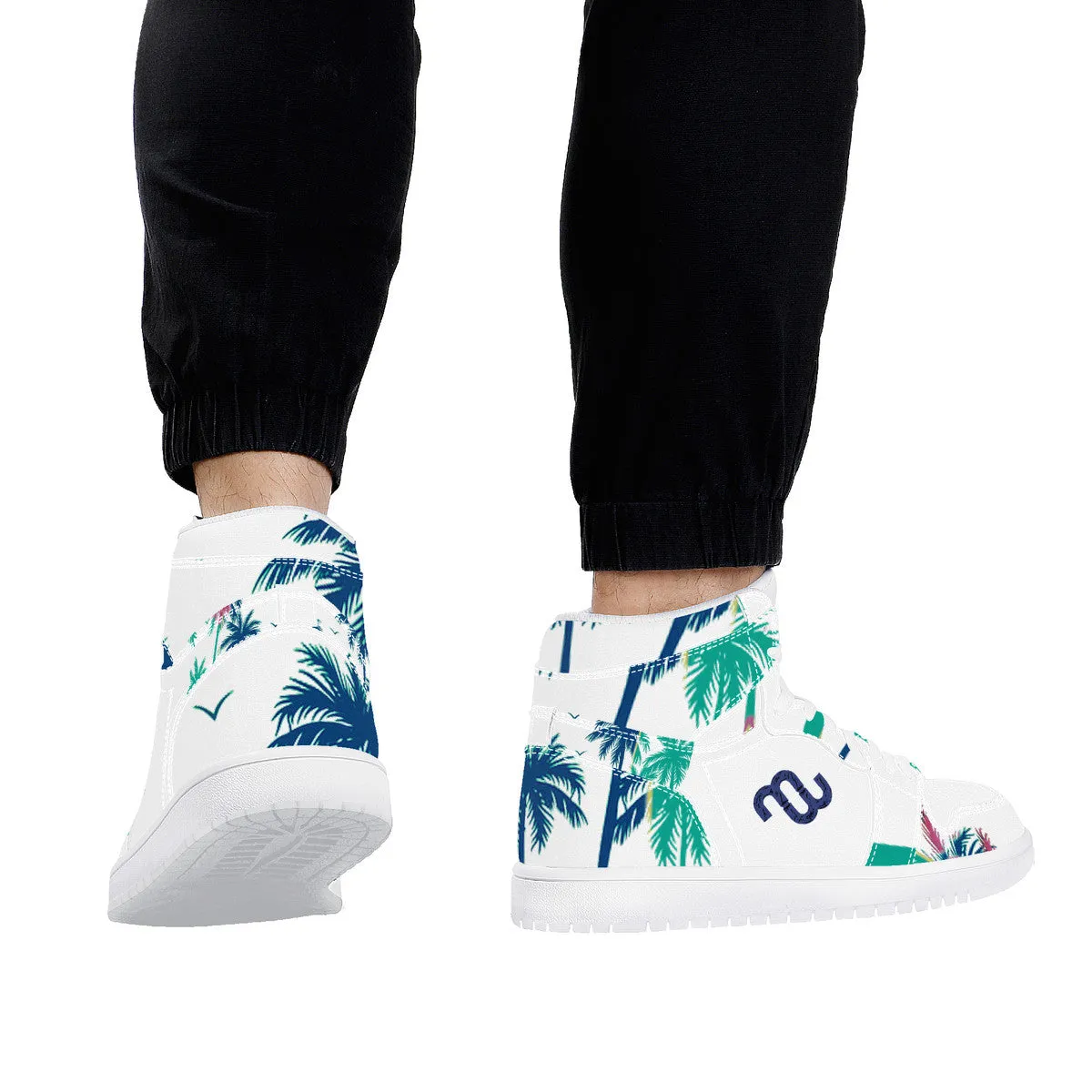 Synthetic Sneaker Money D17 Supportive Bushae Top High Leather Specialty items