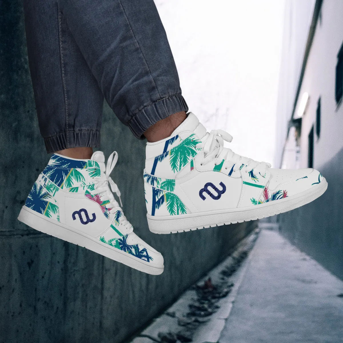 Synthetic Sneaker Money D17 Supportive Bushae Top High Leather Specialty items