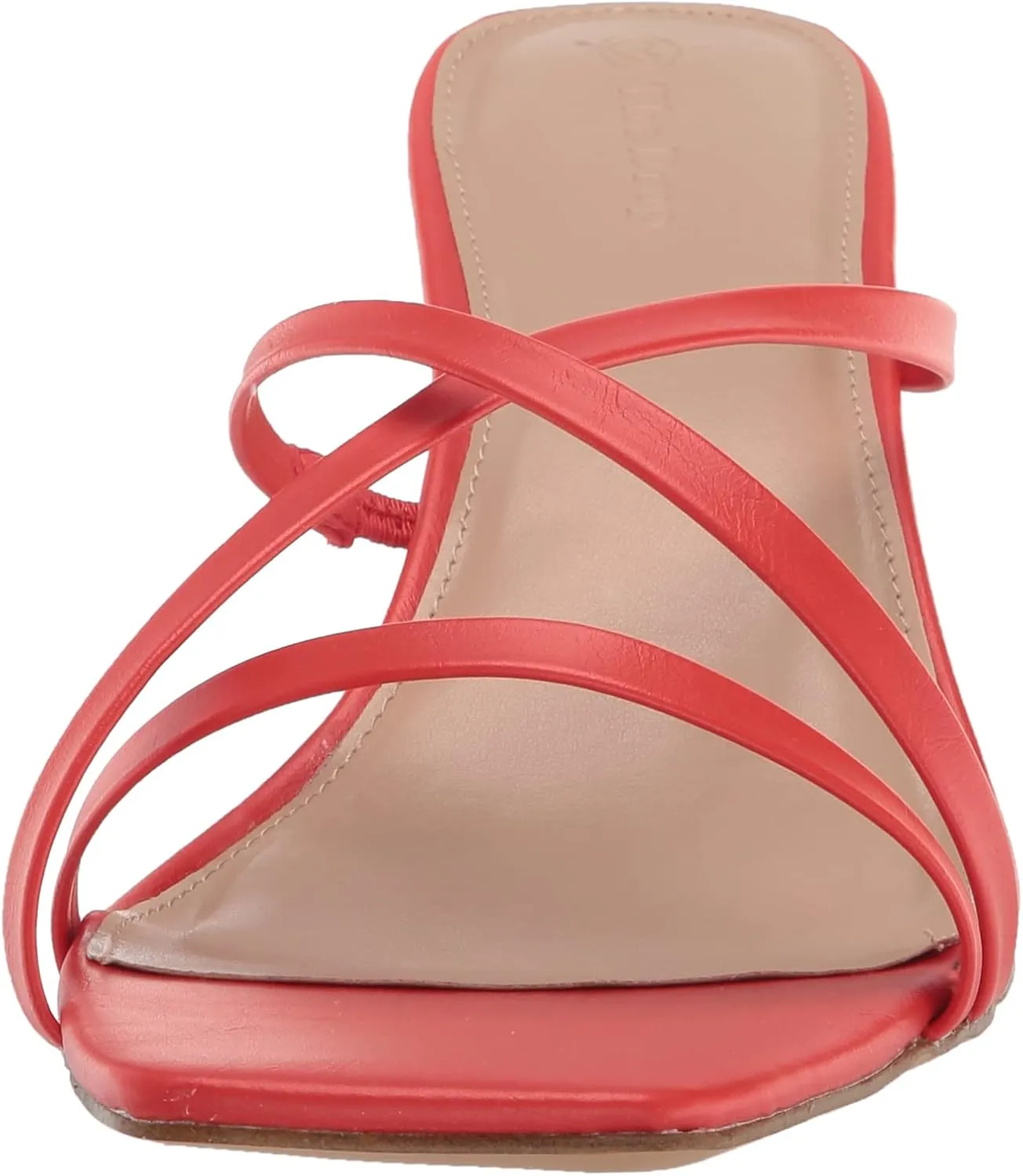 The Drop Women's Amelie Strappy Square Toe Heeled Sandal