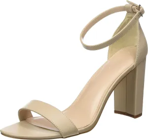 The Drop Women's Rebecca Strappy High Block-Heel Sandal Heeled