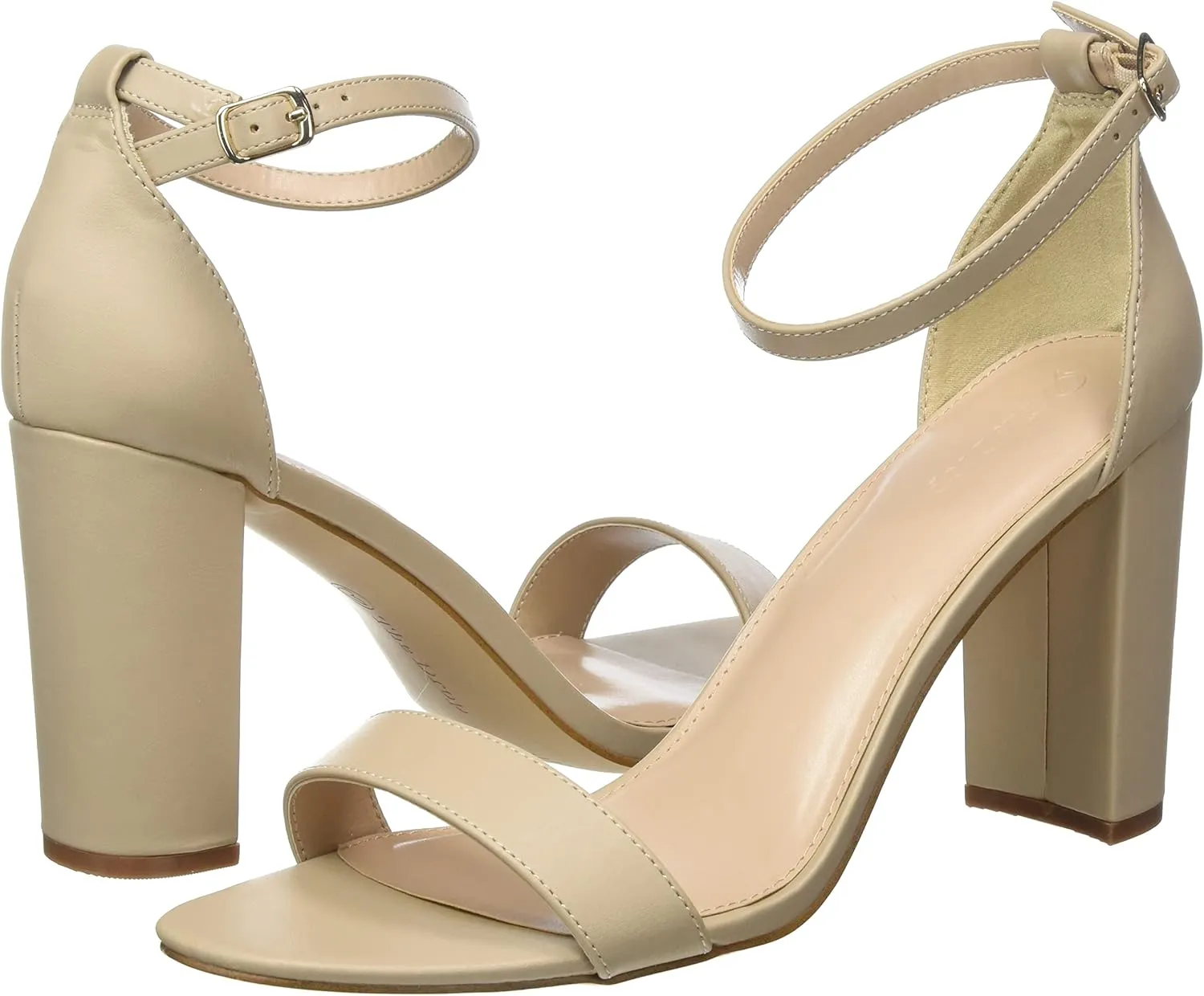The Drop Women's Rebecca Strappy High Block-Heel Sandal Heeled