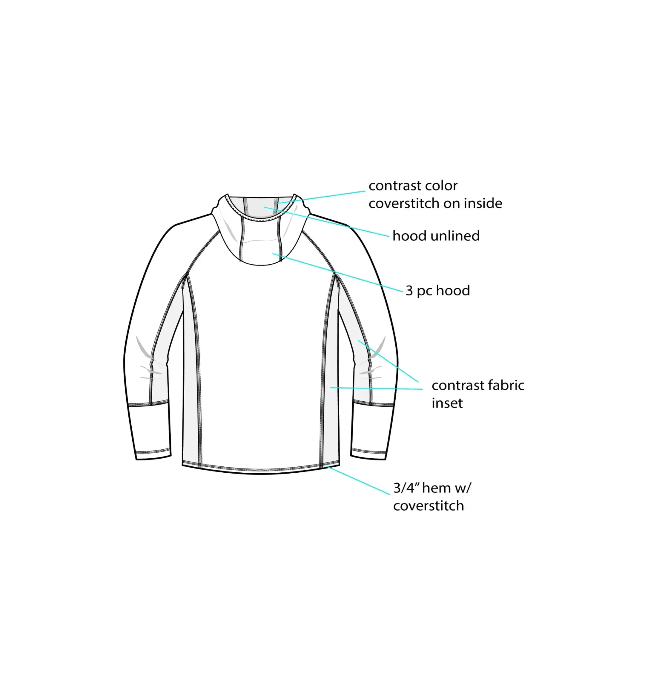 The Mule Hoodie - Black