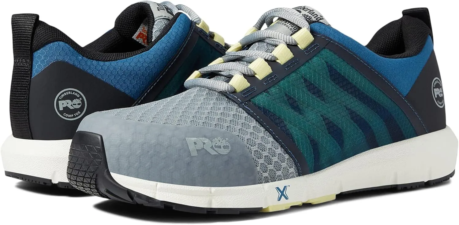 Timberland PRO Radius Composite Safety Toe Grey/Blue/Yellow 9 C (M)