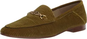Time-saving Toe On VIP-only deal Slip Edelman Loraine Vamp Classic Sam Loafers Green Chartreuse Almond