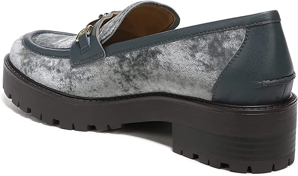 To Lug Slip Loved by customers Edelman Chain Smokey Loafers Almond Functional Sam Strap On Sole Blue Tully