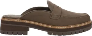 TOMS Womens Cara Mule Loafers Casual - Off White