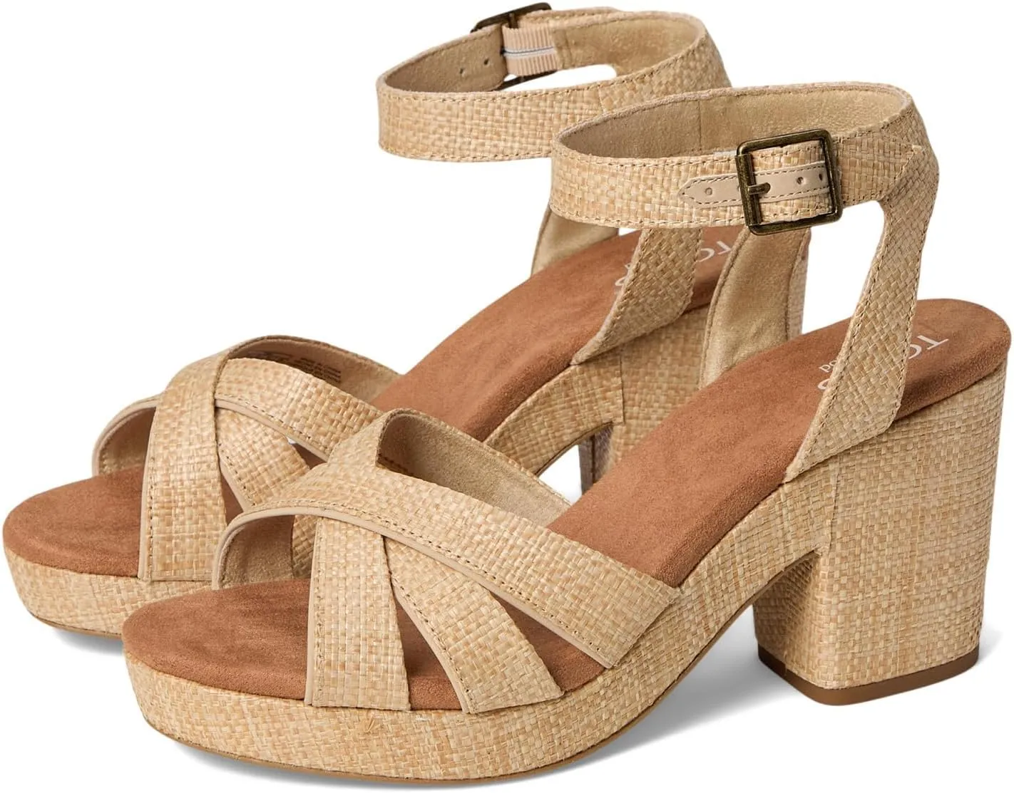 TOMS Women's Majorca Strappy Heeled Sandal