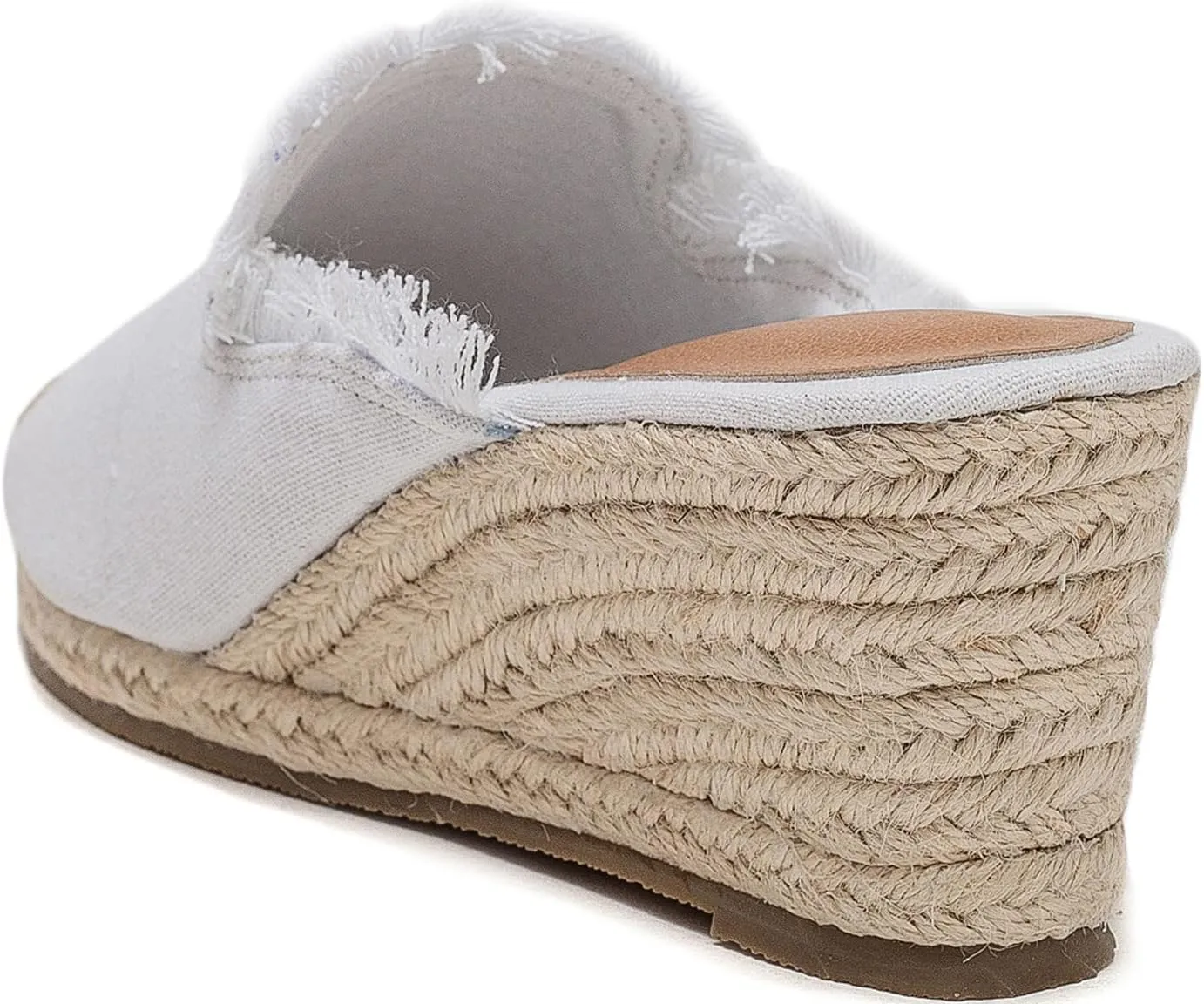 U-lite Women's Flatform Espadrille Wedge Sandal, Universal Comfortable Casual Closed Toe, Classic Summer Sandals