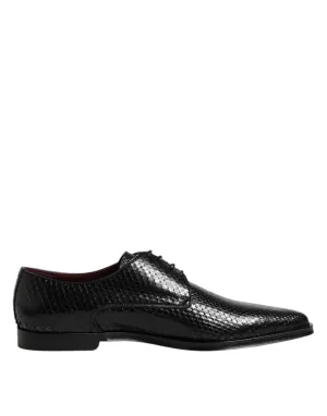 Up Leather Premium Black Value-for-money Men & Gabbana Shoes Derby Dress Dolce Lace