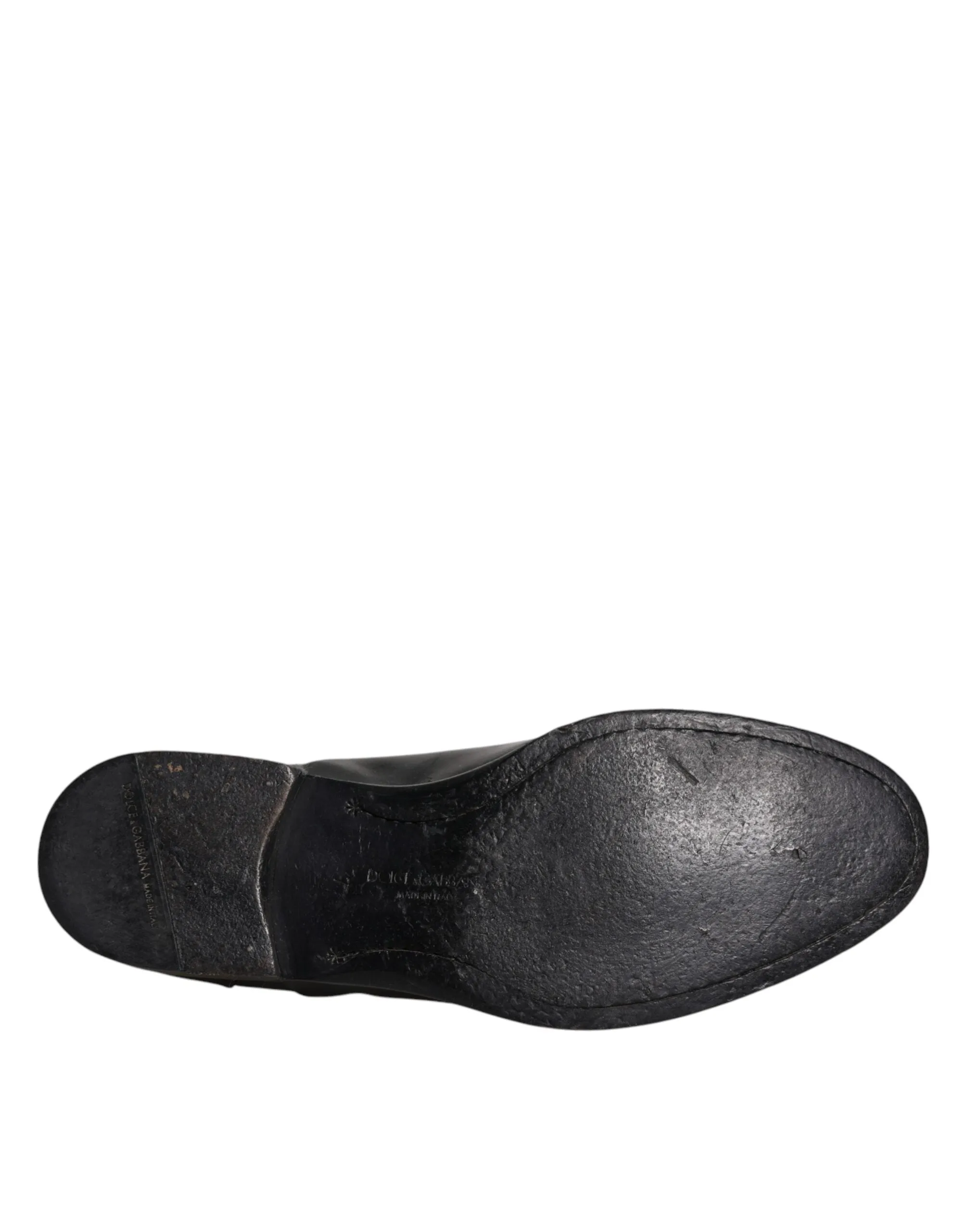 Up Worldwide coverage Shoes Black Derby Lace & Formal Super affordable Leather Men Gabbana Dolce