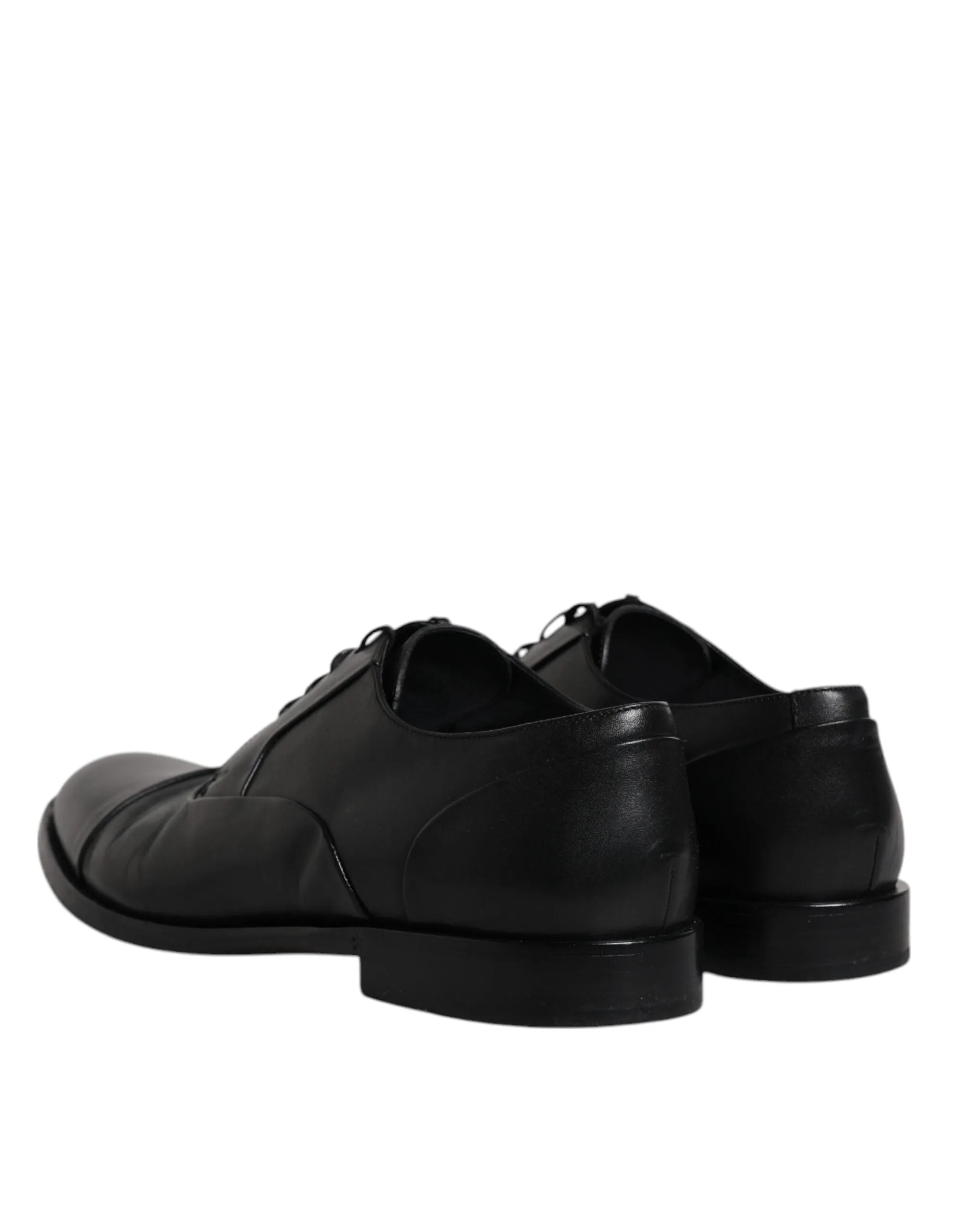 Up Worldwide coverage Shoes Black Derby Lace & Formal Super affordable Leather Men Gabbana Dolce