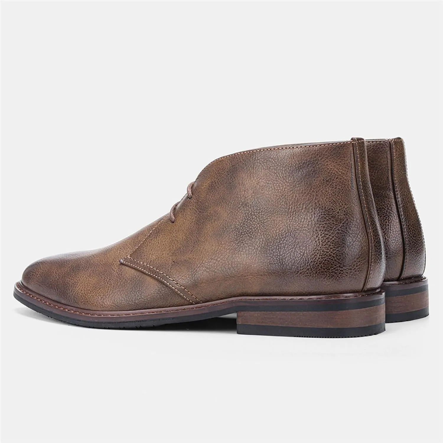 Vintage Leather Boots for Men Classic Traditional Shoes with Distressed Casual Mens Shoes Leather Men's Sandals Men Shoes