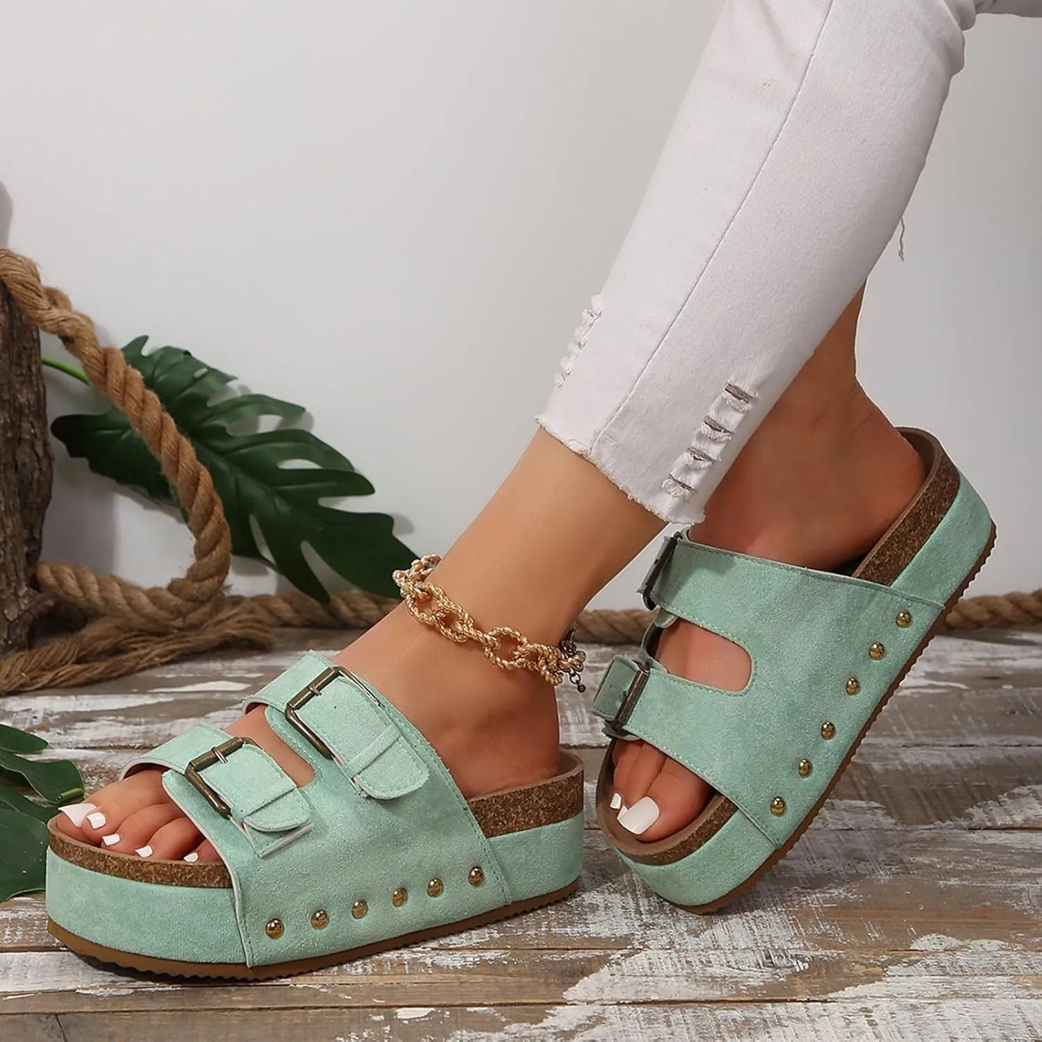 Wedges & Platform Sandals Women Orthopedic Sandals Soft Sole Non-Slip Wedge Sandals for Women Arch Support Summer Slippers Dressy Shoes Hollow Out Travel Slipper, 6, 1-black