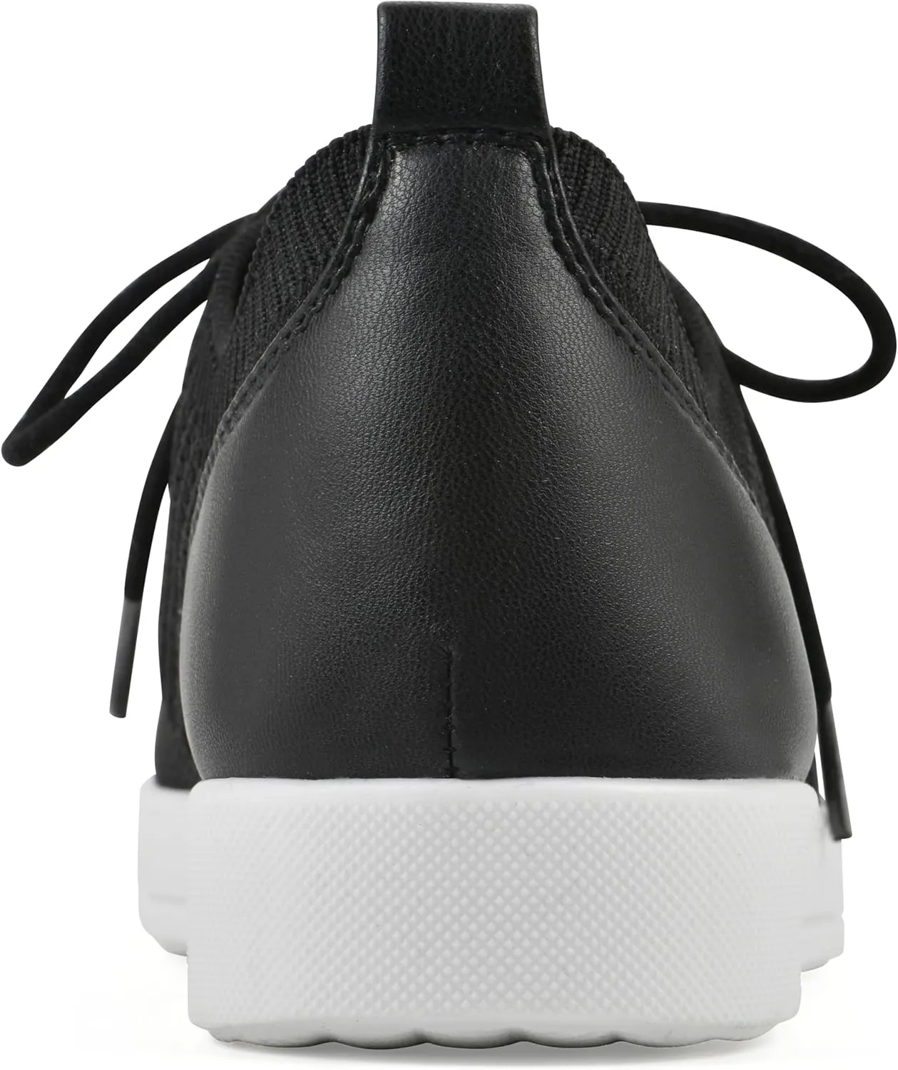 WHITE MOUNTAIN Women's Upscale Woven Knit Lace-Up Sneaker