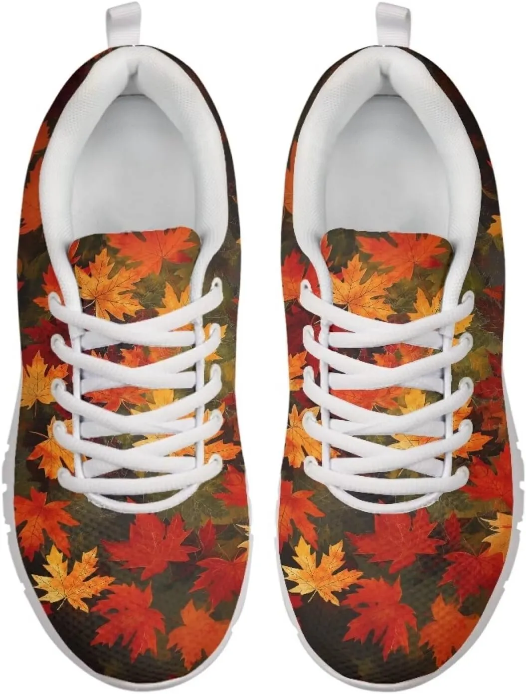 Women Fashion Sneaker Lace-Up Jogger Running Shoe Casual Walking Sneaker