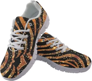 Women Fashion Sneaker Lace-Up Jogger Running Shoe Casual Walking Sneaker