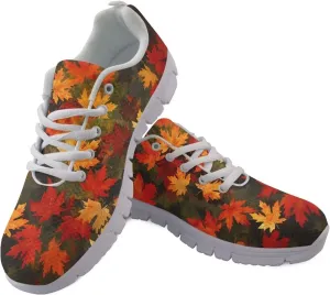 Women Fashion Sneaker Lace-Up Jogger Running Shoe Casual Walking Sneaker