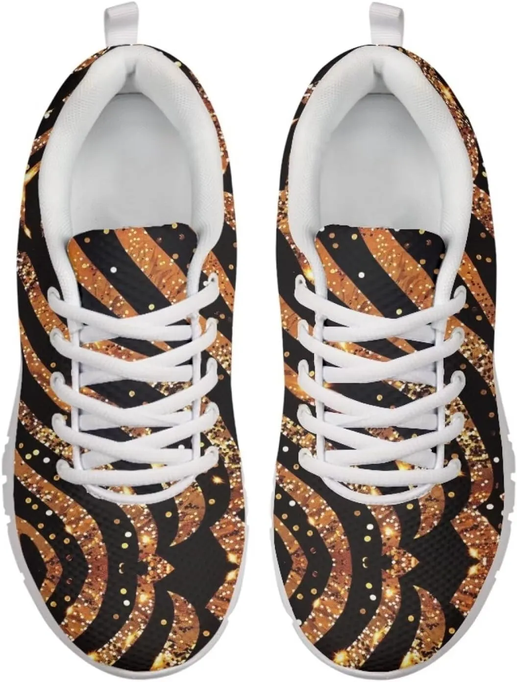 Women Fashion Sneaker Lace-Up Jogger Running Shoe Casual Walking Sneaker