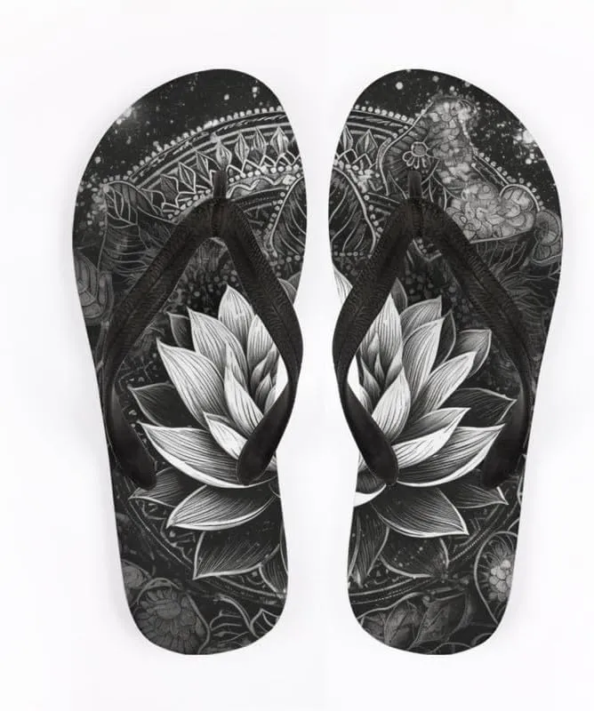Women Geometry Flip Flop Sandal, Butterfly Sunflower Lightweight Thong Sandals Comfort Summer Beach Slippers