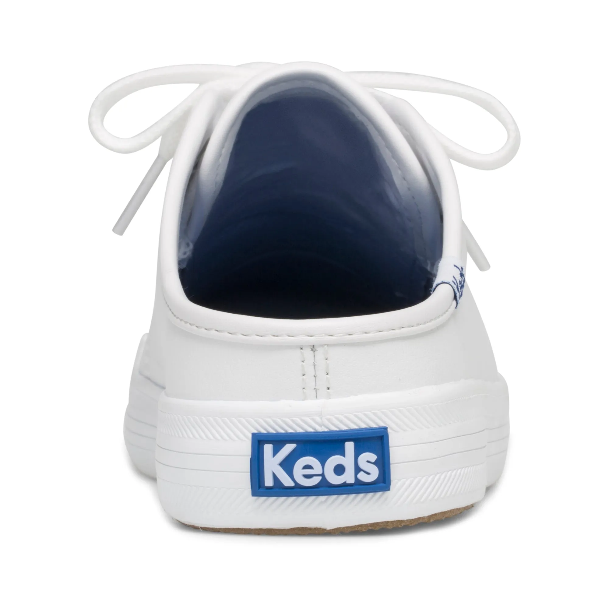 Women's Kickstart Leather Mule White
