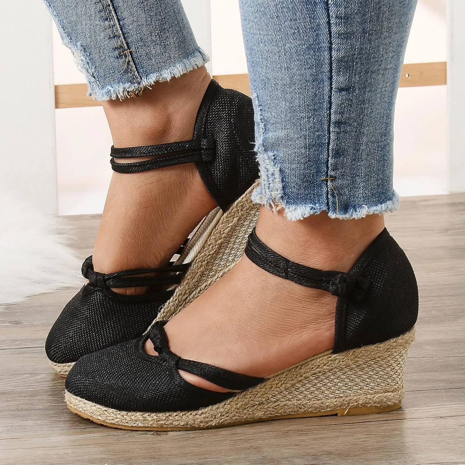 Women's Sandals Heels for Women Open Toe Ankle Strap Sandals Dance Heels Women's Chunk High Heel Pump Sandals