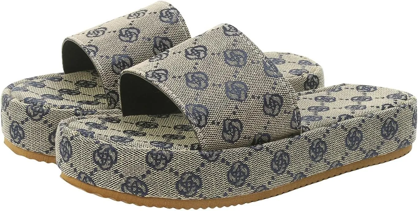 Womens Sandals Summer 2025 Comfortable Dressy Casual Beach Slippers Anti Slip Comfortable Platform Heel Sandals