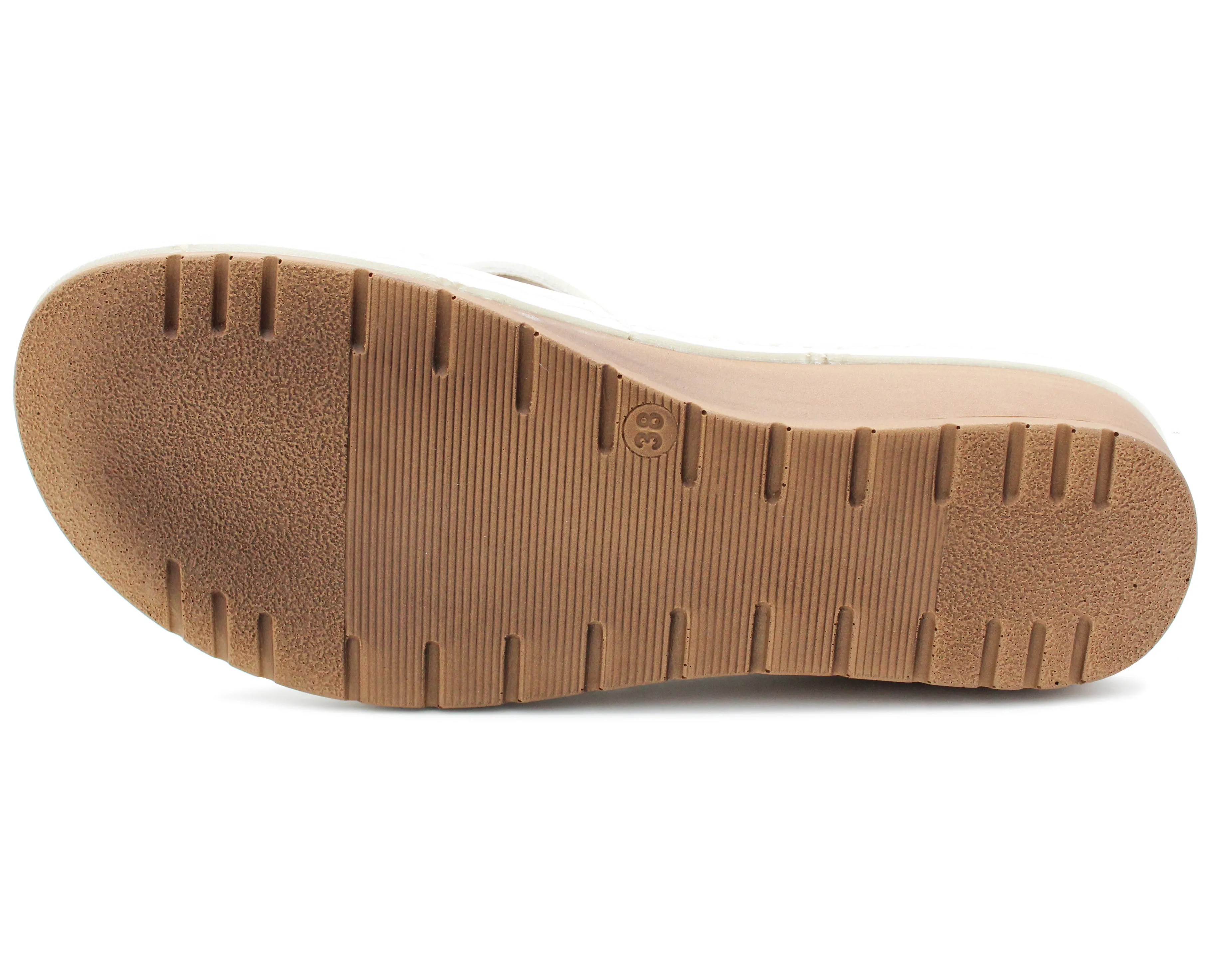 Womens Slip On Sandals White Backless Low Wedge Open Toe Mules Summer Fashion Beach Slides Flip Flops