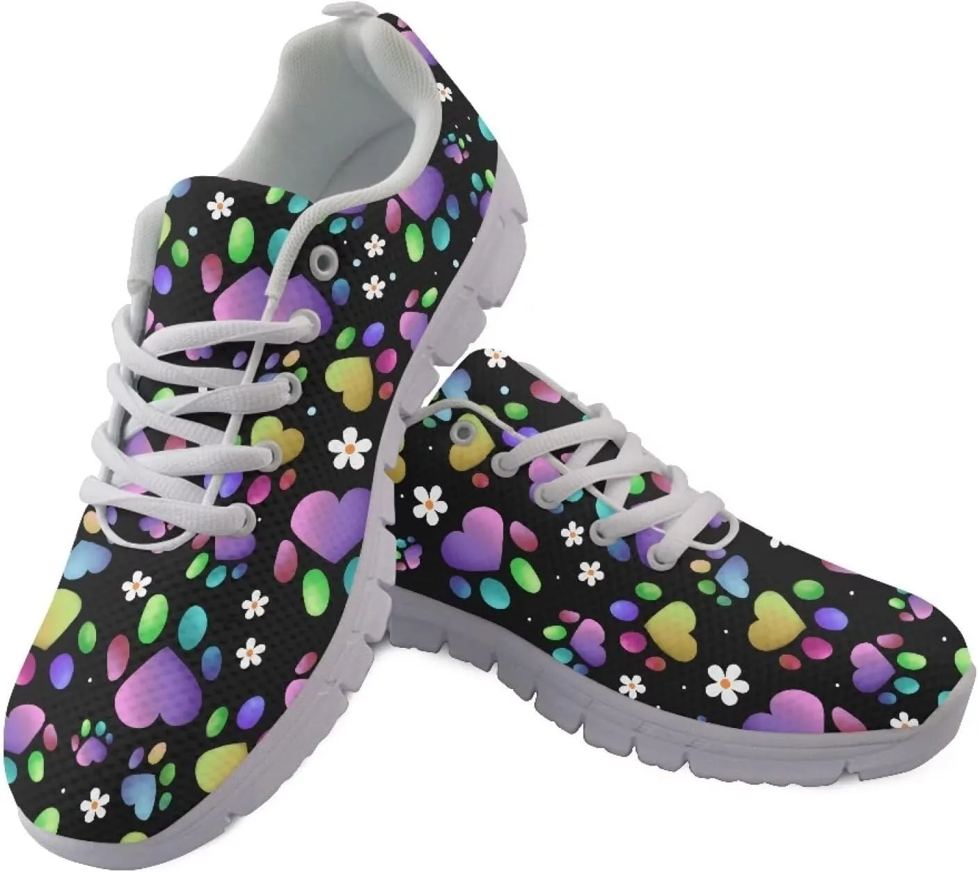 Women's Walking Shoes Air Mesh Breathable Sneakers Casual Lightweight Sport Running Shoes