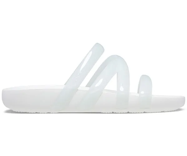 W's CrocsSplashGlosStrapSandal  - White