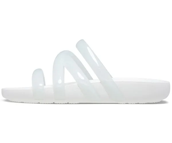 W's CrocsSplashGlosStrapSandal  - White