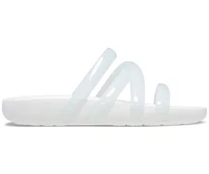 W's CrocsSplashGlosStrapSandal  - White