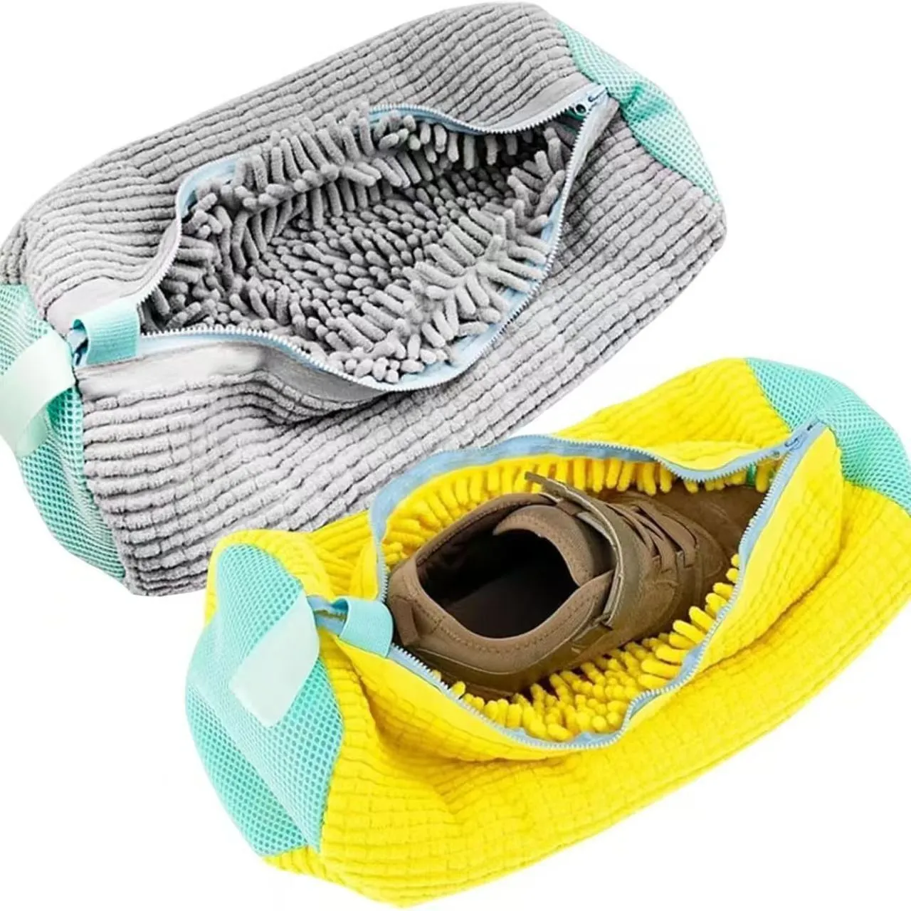 Your Sneakers Deserve It  Chenille Sneaker Wash Bag | Anti-Wear, Machine Washable, Easy Clean-Up!
